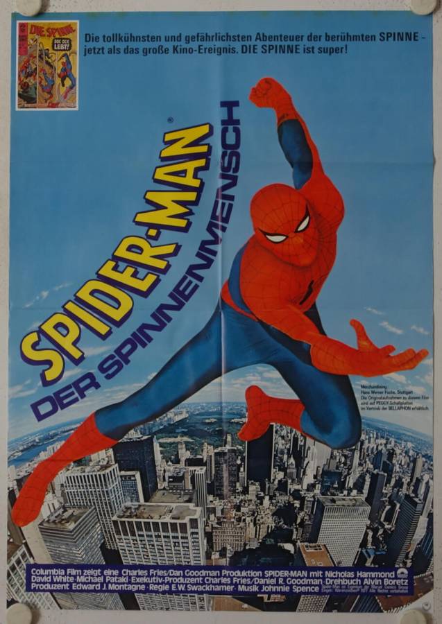 Spider-Man original release german movie poster